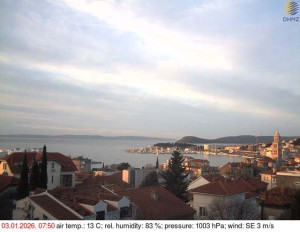 Město Split - Přístav Split - 3.1.2026 v 08:00 Město Split - Přístav Split - 3.1.2026 v 08:00