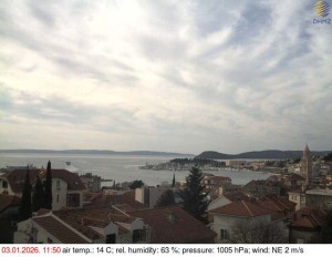 Město Split - Přístav Split - 3.1.2026 v 12:00 Město Split - Přístav Split - 3.1.2026 v 12:00