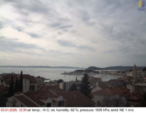 Město Split - Přístav Split - 3.1.2026 v 12:45 Město Split - Přístav Split - 3.1.2026 v 12:45