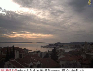 Město Split - Přístav Split - 3.1.2026 v 14:45 Město Split - Přístav Split - 3.1.2026 v 14:45