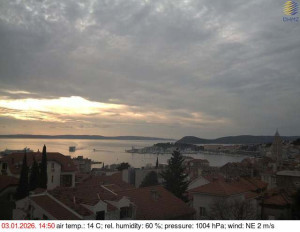 Město Split - Přístav Split - 3.1.2026 v 15:00 Město Split - Přístav Split - 3.1.2026 v 15:00