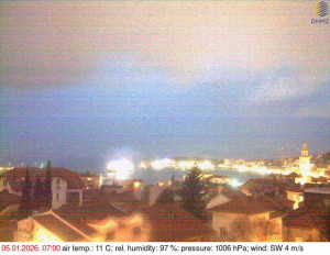 Město Split - Přístav Split - 5.1.2026 v 07:15 Město Split - Přístav Split - 5.1.2026 v 07:15