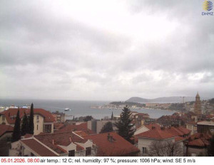 Město Split - Přístav Split - 5.1.2026 v 08:15 Město Split - Přístav Split - 5.1.2026 v 08:15