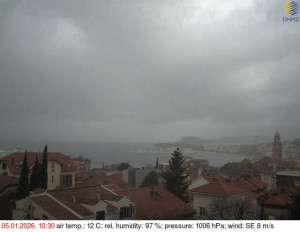 Město Split - Přístav Split - 5.1.2026 v 10:45 Město Split - Přístav Split - 5.1.2026 v 10:45