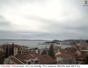 Město Split - Přístav Split - 13.2.2026 v 10:15 Město Split - Přístav Split - 13.2.2026 v 10:15