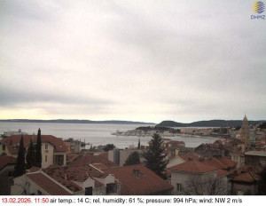 Město Split - Přístav Split - 13.2.2026 v 12:00 Město Split - Přístav Split - 13.2.2026 v 12:00