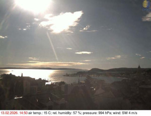 Město Split - Přístav Split - 13.2.2026 v 15:00 Město Split - Přístav Split - 13.2.2026 v 15:00