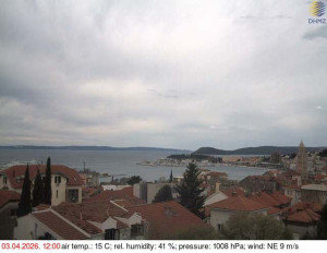 Město Split - Přístav Split - 3.4.2026 v 12:15 Město Split - Přístav Split - 3.4.2026 v 12:15