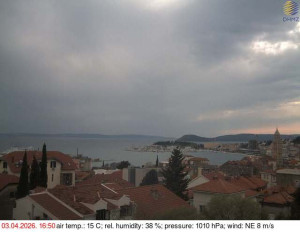 Město Split - Přístav Split - 3.4.2026 v 17:00 Město Split - Přístav Split - 3.4.2026 v 17:00