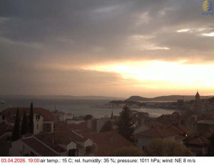 Město Split - Přístav Split - 3.4.2026 v 19:15 Město Split - Přístav Split - 3.4.2026 v 19:15