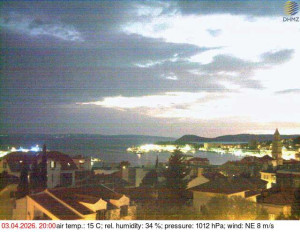 Město Split - Přístav Split - 3.4.2026 v 20:15 Město Split - Přístav Split - 3.4.2026 v 20:15