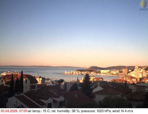 Město Split - Přístav Split - 5.4.2026 v 07:15 Město Split - Přístav Split - 5.4.2026 v 07:15