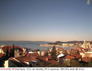 Město Split - Přístav Split - 5.4.2026 v 08:15 Město Split - Přístav Split - 5.4.2026 v 08:15