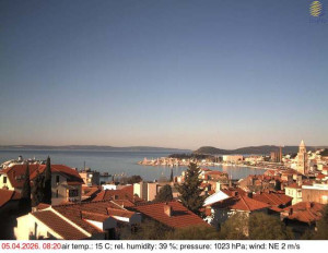 Město Split - Přístav Split - 5.4.2026 v 08:30 Město Split - Přístav Split - 5.4.2026 v 08:30