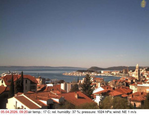 Město Split - Přístav Split - 5.4.2026 v 09:30 Město Split - Přístav Split - 5.4.2026 v 09:30