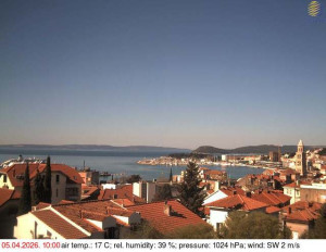 Město Split - Přístav Split - 5.4.2026 v 10:15 Město Split - Přístav Split - 5.4.2026 v 10:15