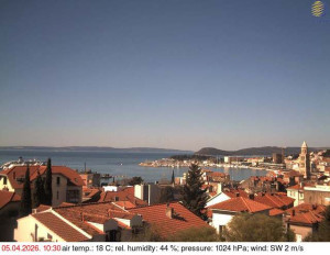 Město Split - Přístav Split - 5.4.2026 v 10:45 Město Split - Přístav Split - 5.4.2026 v 10:45