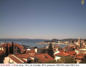 Město Split - Přístav Split - 5.4.2026 v 11:15 Město Split - Přístav Split - 5.4.2026 v 11:15