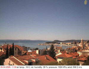 Město Split - Přístav Split - 5.4.2026 v 11:45 Město Split - Přístav Split - 5.4.2026 v 11:45