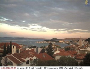 Město Split - Přístav Split - 16.6.2026 v 05:45 Město Split - Přístav Split - 16.6.2026 v 05:45
