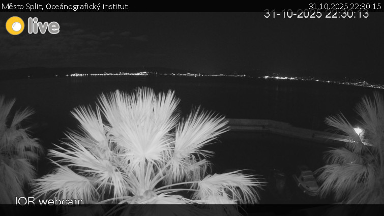 Město Split - Oceánografický institut - 31.10.2025 v 22:30 Město Split - Oceánografický institut - 31.10.2025 v 22:30