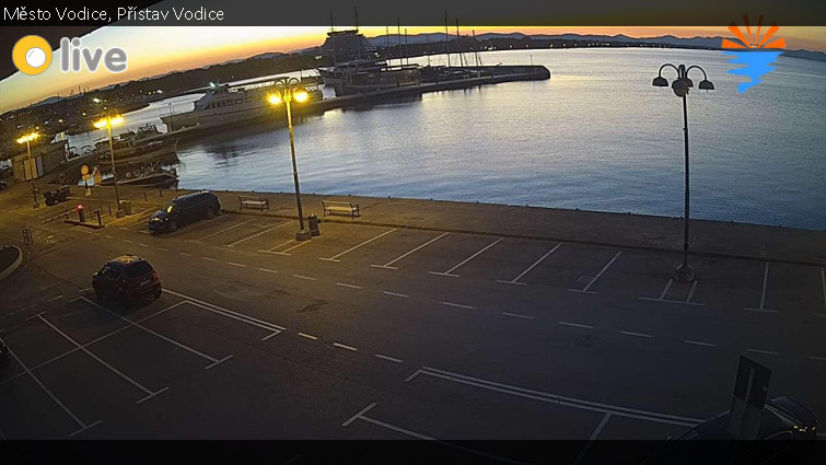 Město Vodice - Přístav Vodice - 14.10.2025 v 06:47 Město Vodice - Přístav Vodice - 14.10.2025 v 06:47