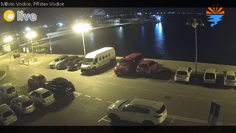 Město Vodice - Přístav Vodice - 16.10.2025 v 21:33 Město Vodice - Přístav Vodice - 16.10.2025 v 21:33