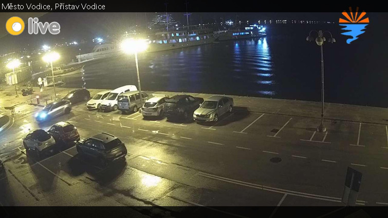 Město Vodice - Přístav Vodice - 17.10.2025 v 22:03 Město Vodice - Přístav Vodice - 17.10.2025 v 22:03
