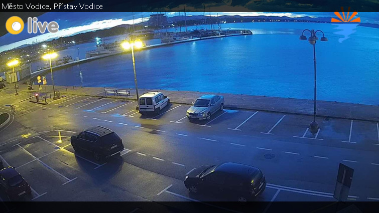 Město Vodice - Přístav Vodice - 28.10.2025 v 06:03 Město Vodice - Přístav Vodice - 28.10.2025 v 06:03