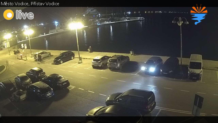 Město Vodice - Přístav Vodice - 28.10.2025 v 19:15 Město Vodice - Přístav Vodice - 28.10.2025 v 19:15