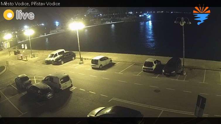 Město Vodice - Přístav Vodice - 28.10.2025 v 22:31 Město Vodice - Přístav Vodice - 28.10.2025 v 22:31