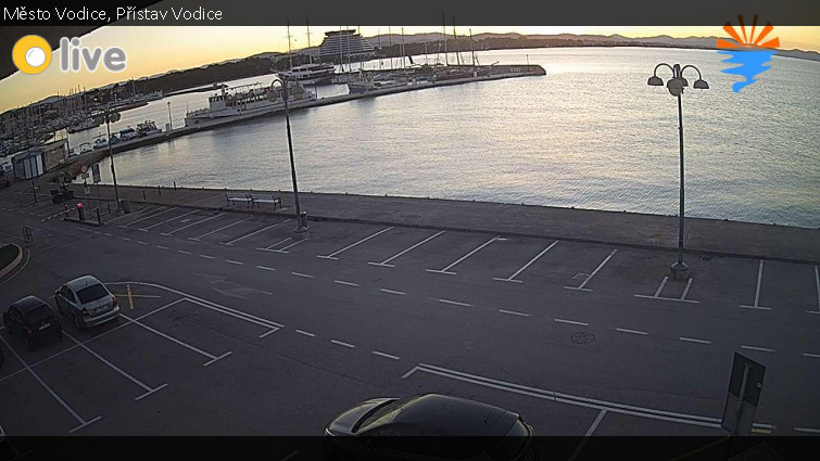 Město Vodice - Přístav Vodice - 29.10.2025 v 06:31 Město Vodice - Přístav Vodice - 29.10.2025 v 06:31