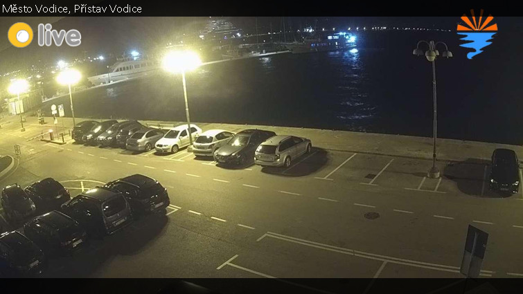 Město Vodice - Přístav Vodice - 30.10.2025 v 21:15 Město Vodice - Přístav Vodice - 30.10.2025 v 21:15