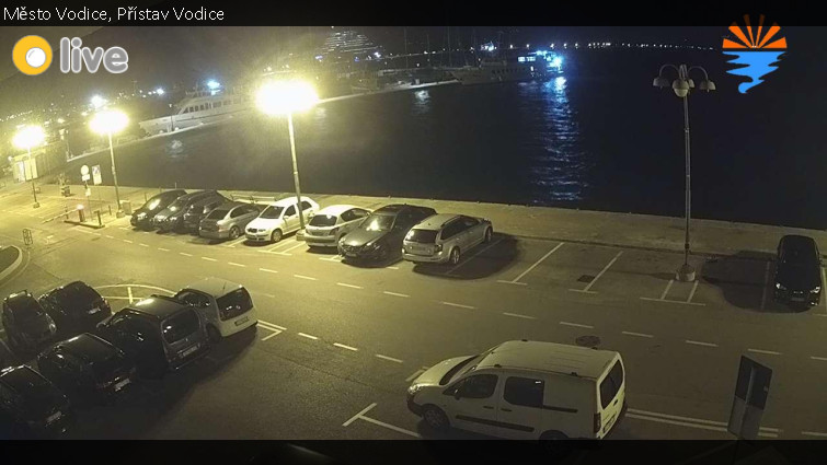 Město Vodice - Přístav Vodice - 30.10.2025 v 22:03 Město Vodice - Přístav Vodice - 30.10.2025 v 22:03