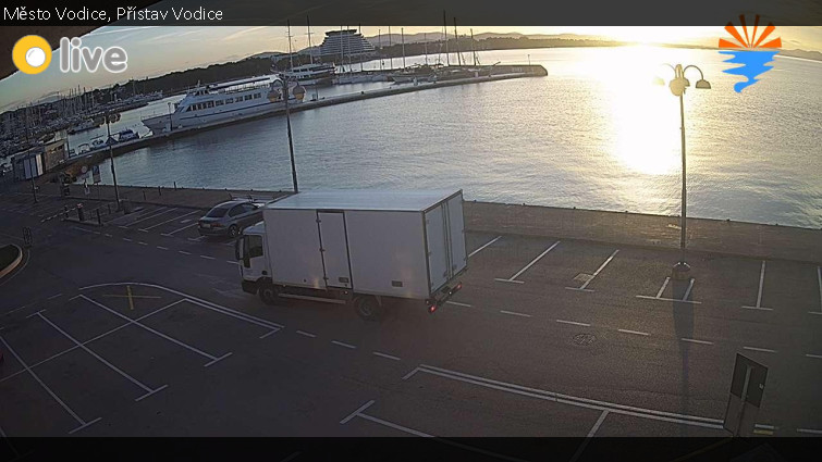Město Vodice - Přístav Vodice - 31.10.2025 v 07:03 Město Vodice - Přístav Vodice - 31.10.2025 v 07:03