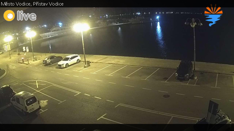 Město Vodice - Přístav Vodice - 1.11.2025 v 00:45 Město Vodice - Přístav Vodice - 1.11.2025 v 00:45