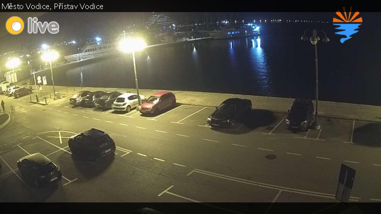 Město Vodice - Přístav Vodice - 1.11.2025 v 22:45 Město Vodice - Přístav Vodice - 1.11.2025 v 22:45