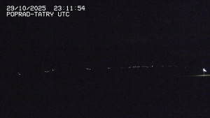 Letiště Poprad-Tatry - Panorama Výsokých Tater - 30.10.2025 v 00:30 Letiště Poprad-Tatry - Panorama Výsokých Tater - 30.10.2025 v 00:30