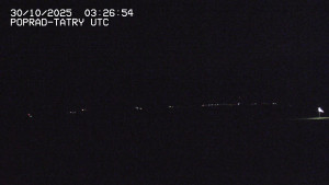 Letiště Poprad-Tatry - Panorama Výsokých Tater - 30.10.2025 v 05:00 Letiště Poprad-Tatry - Panorama Výsokých Tater - 30.10.2025 v 05:00