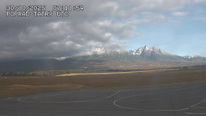 Letiště Poprad-Tatry - Panorama Výsokých Tater - 30.10.2025 v 08:30 Letiště Poprad-Tatry - Panorama Výsokých Tater - 30.10.2025 v 08:30