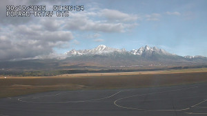 Letiště Poprad-Tatry - Panorama Výsokých Tater - 30.10.2025 v 09:00 Letiště Poprad-Tatry - Panorama Výsokých Tater - 30.10.2025 v 09:00