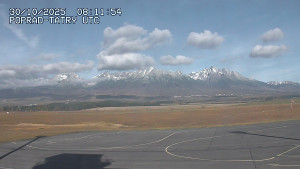 Letiště Poprad-Tatry - Panorama Výsokých Tater - 30.10.2025 v 09:30 Letiště Poprad-Tatry - Panorama Výsokých Tater - 30.10.2025 v 09:30
