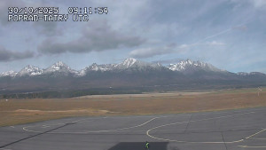 Letiště Poprad-Tatry - Panorama Výsokých Tater - 30.10.2025 v 10:30 Letiště Poprad-Tatry - Panorama Výsokých Tater - 30.10.2025 v 10:30