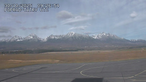 Letiště Poprad-Tatry - Panorama Výsokých Tater - 30.10.2025 v 11:00 Letiště Poprad-Tatry - Panorama Výsokých Tater - 30.10.2025 v 11:00