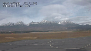 Letiště Poprad-Tatry - Panorama Výsokých Tater - 30.10.2025 v 11:30 Letiště Poprad-Tatry - Panorama Výsokých Tater - 30.10.2025 v 11:30