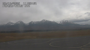 Letiště Poprad-Tatry - Panorama Výsokých Tater - 30.10.2025 v 13:00 Letiště Poprad-Tatry - Panorama Výsokých Tater - 30.10.2025 v 13:00