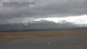 Letiště Poprad-Tatry - Panorama Výsokých Tater - 30.10.2025 v 15:00 Letiště Poprad-Tatry - Panorama Výsokých Tater - 30.10.2025 v 15:00