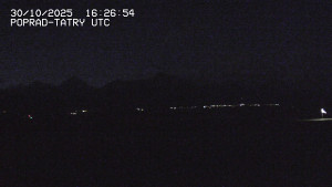 Letiště Poprad-Tatry - Panorama Výsokých Tater - 30.10.2025 v 18:00 Letiště Poprad-Tatry - Panorama Výsokých Tater - 30.10.2025 v 18:00