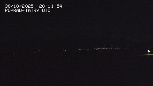 Letiště Poprad-Tatry - Panorama Výsokých Tater - 30.10.2025 v 21:30 Letiště Poprad-Tatry - Panorama Výsokých Tater - 30.10.2025 v 21:30