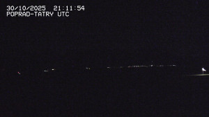 Letiště Poprad-Tatry - Panorama Výsokých Tater - 30.10.2025 v 22:30 Letiště Poprad-Tatry - Panorama Výsokých Tater - 30.10.2025 v 22:30